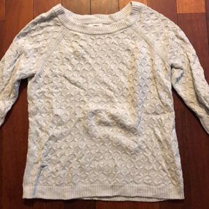 light cream sweater